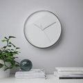MALLHOPPA Wall clock, silver-colour
