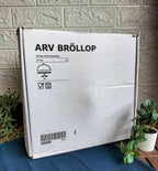 ARV BRÖLLOP Serving stand with lid, clear glass