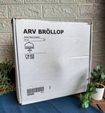 ARV BRÖLLOP Serving stand with lid, clear glass