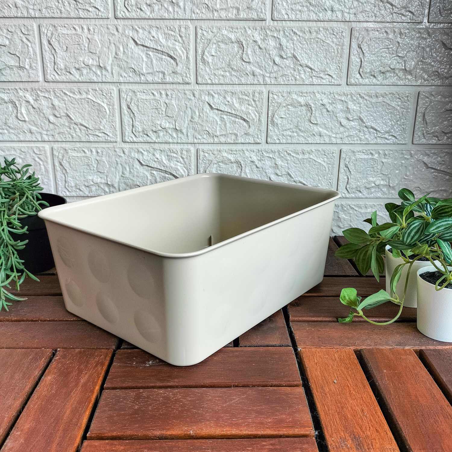 NOJIG Organiser, plastic/beige