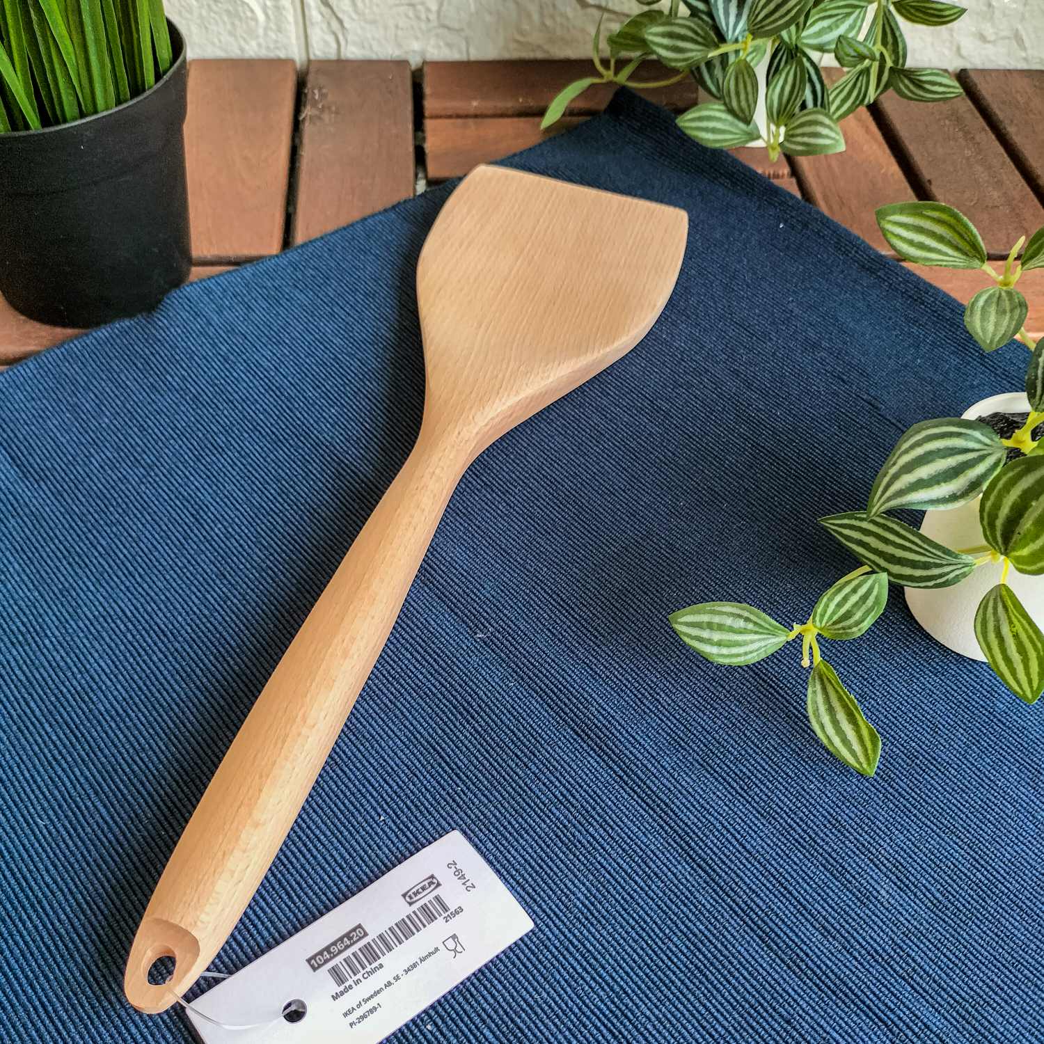 RÖRT Wok spatula, beech