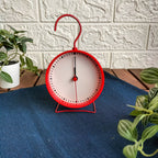 SNIFFA Clock, Red 9x15 cm