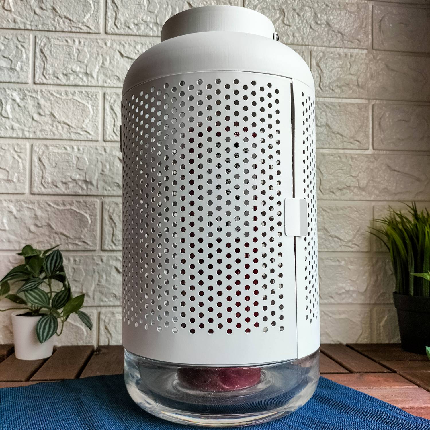 Adelhet Lantern for Block Candle White