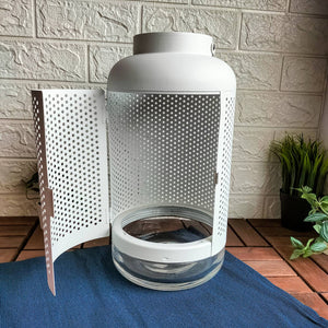 Adelhet Lantern for Block Candle White