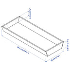 UPPDATERA Utensil tray, light bamboo