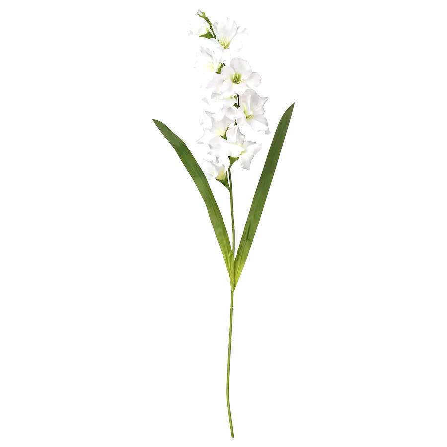 SMYCKA Artificial flower, Gladiolus/white