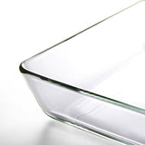 MIXTUR Oven/serving dish, clear glass