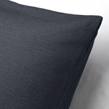 JORDTISTEL Cushion cover, black-blue