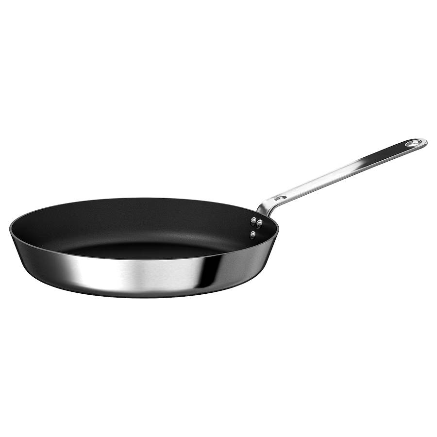 HEMKOMST Frying pan, stainless