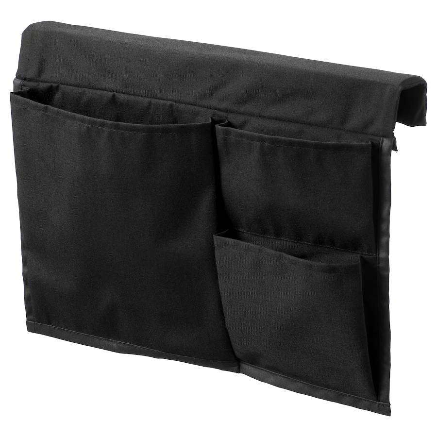 STICKAT Bed pocket, black