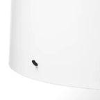 BARLAST Table lamp, black/white