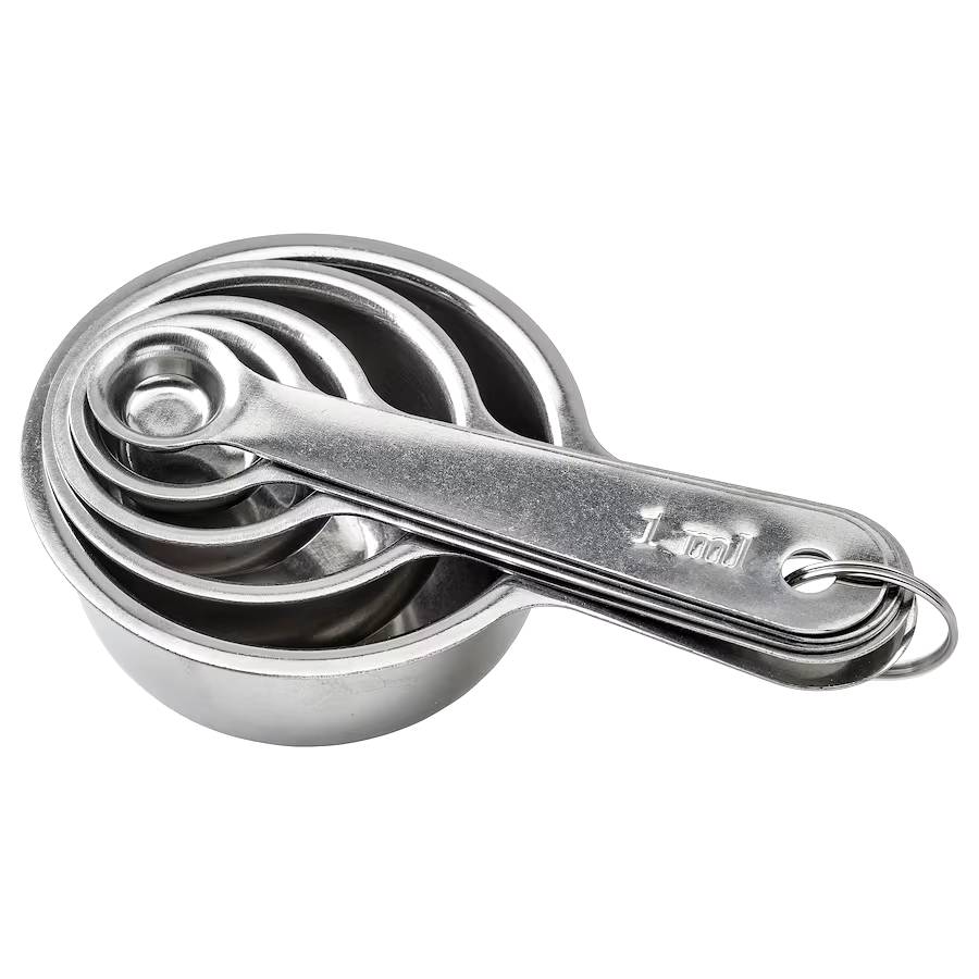 VARDAGEN Measuring cup, set of 5