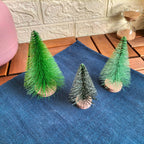 VINTERFINT Decoration set of 3, tree green