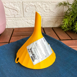 UPPFYLLD Funnel, bright yellow, 13 cm