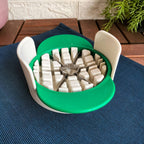 UPPFYLLD Fruit cutter, set of 4, mixed colour