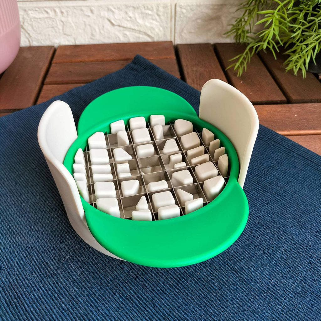 UPPFYLLD Fruit cutter, set of 4, mixed colour