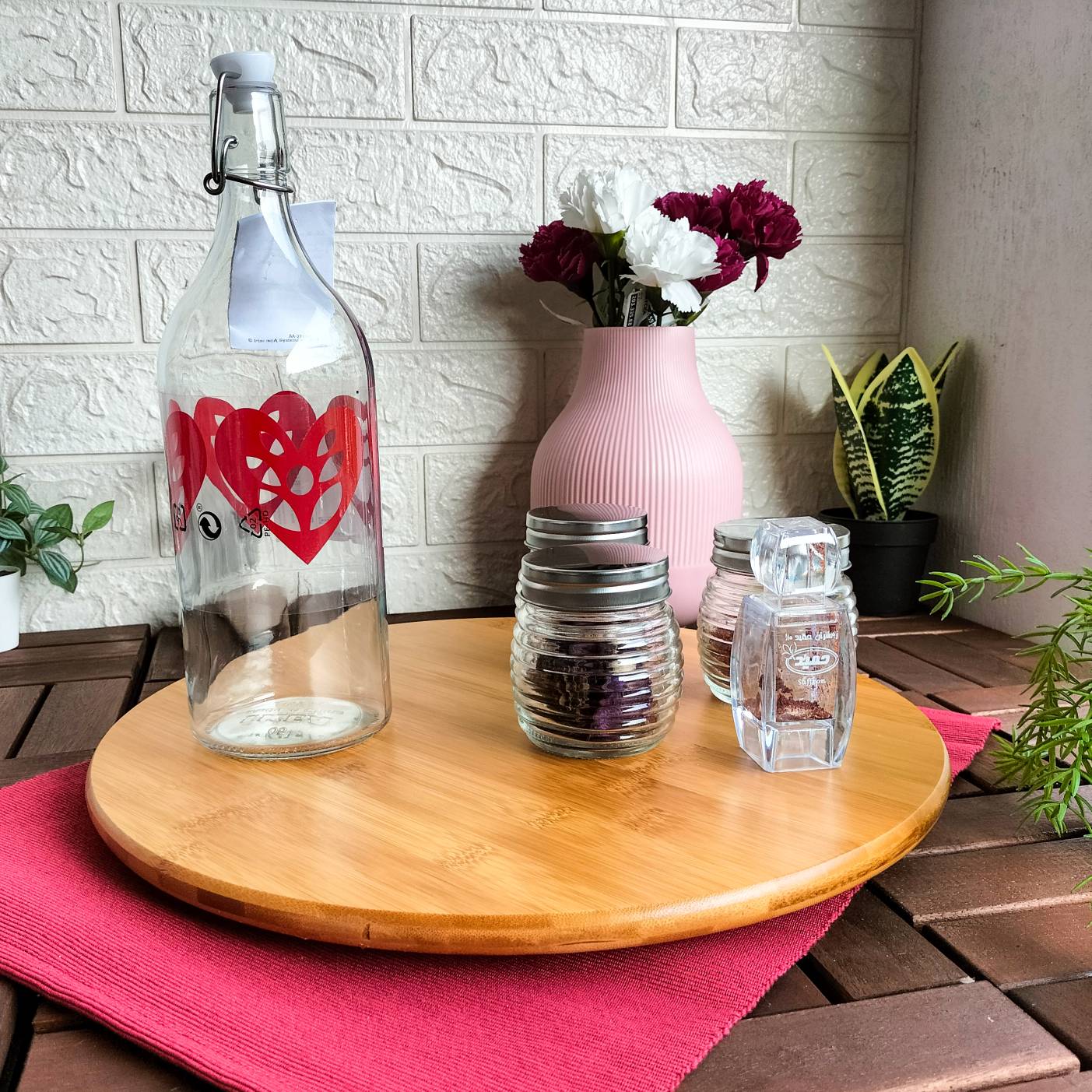 Bamboo Lazy Susan - 39 cms