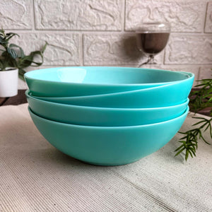 BESEGRA Bowl light turquoise/4 pack