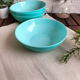 BESEGRA Bowl light turquoise/4 pack