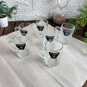 Luminarc set of 6 Cups set