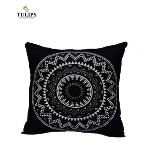 THE FOLK TALE - BLACK CUSHIONS COVERS