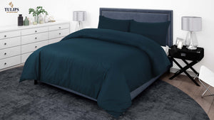 Turquoise bedsheet