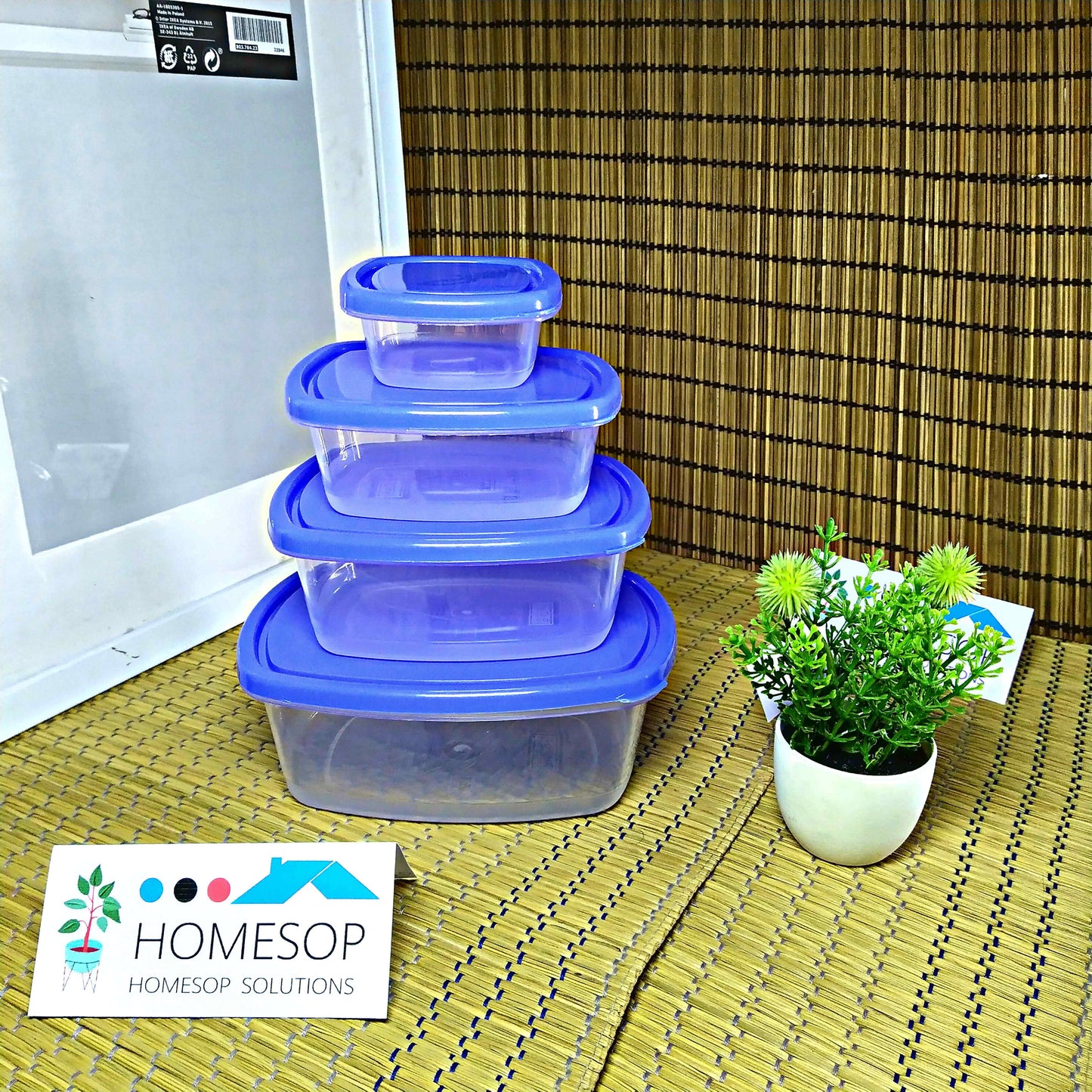 Homebox Spectra 48-Piece Food Storage box - Kitchen food storage box available at homesop.com best online shopping store for you kitchen essentials