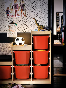 ÄNGARNALED table lamp, football pattern