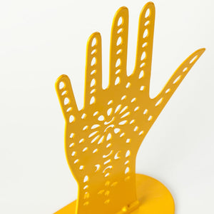 Jewellery stand, yellow