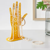 Jewellery stand, yellow