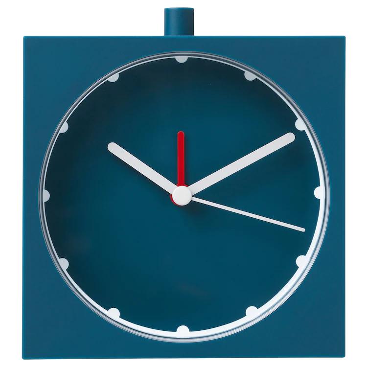 IKEA BAJK Alarm clock, dark blue , Clock IKEA in Pakistan