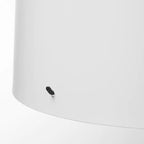 BARLAST Floor lamp, black/white, 150 cm