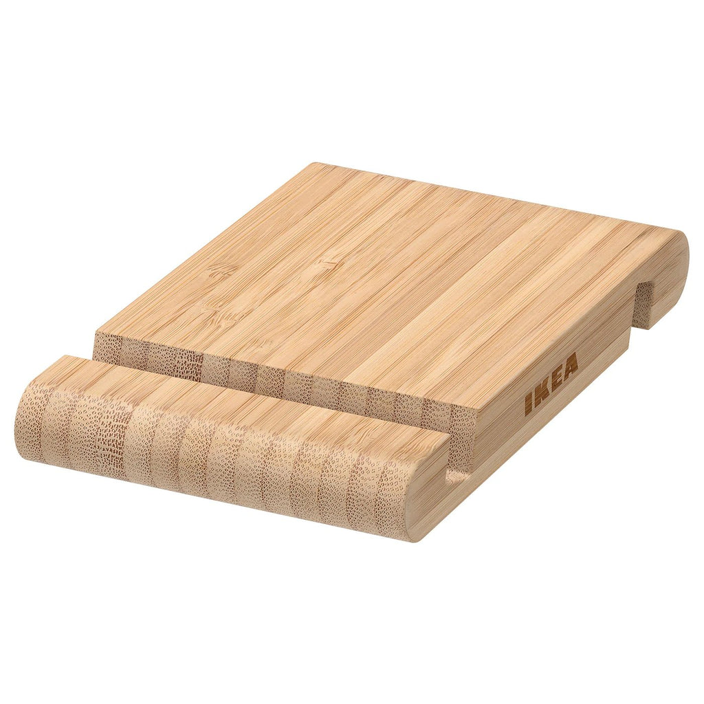 BERGENES

Holder for mobile phone/tablet, bamboo