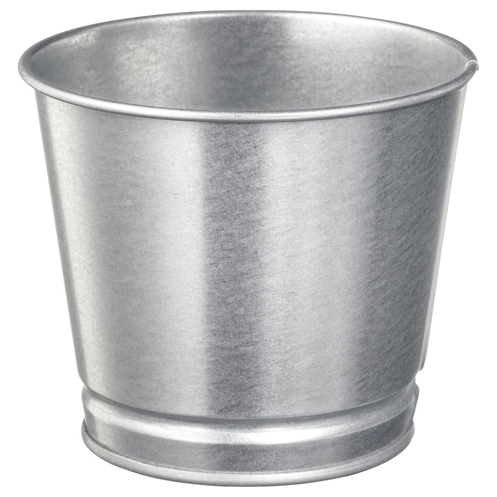 BINTJE. 

Plant pot, galvanised, 9 cm