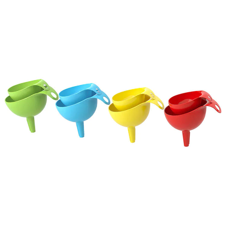 CHOSIGT Funnel, Set of 2, Assorted Colors