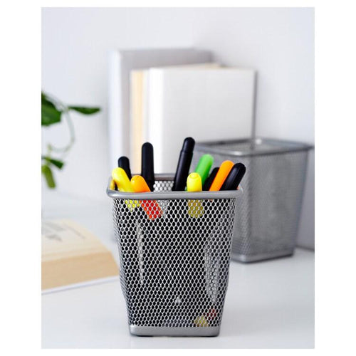 DOKUMENT

Pen cup, silver-colour/2