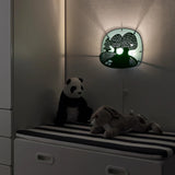 LED wall lamp, forest dark turquoise