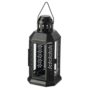 ENRUM Lantern for tealight, pale pink