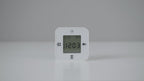 KLOCKIS Clock/thermometer/alarm/timer, white