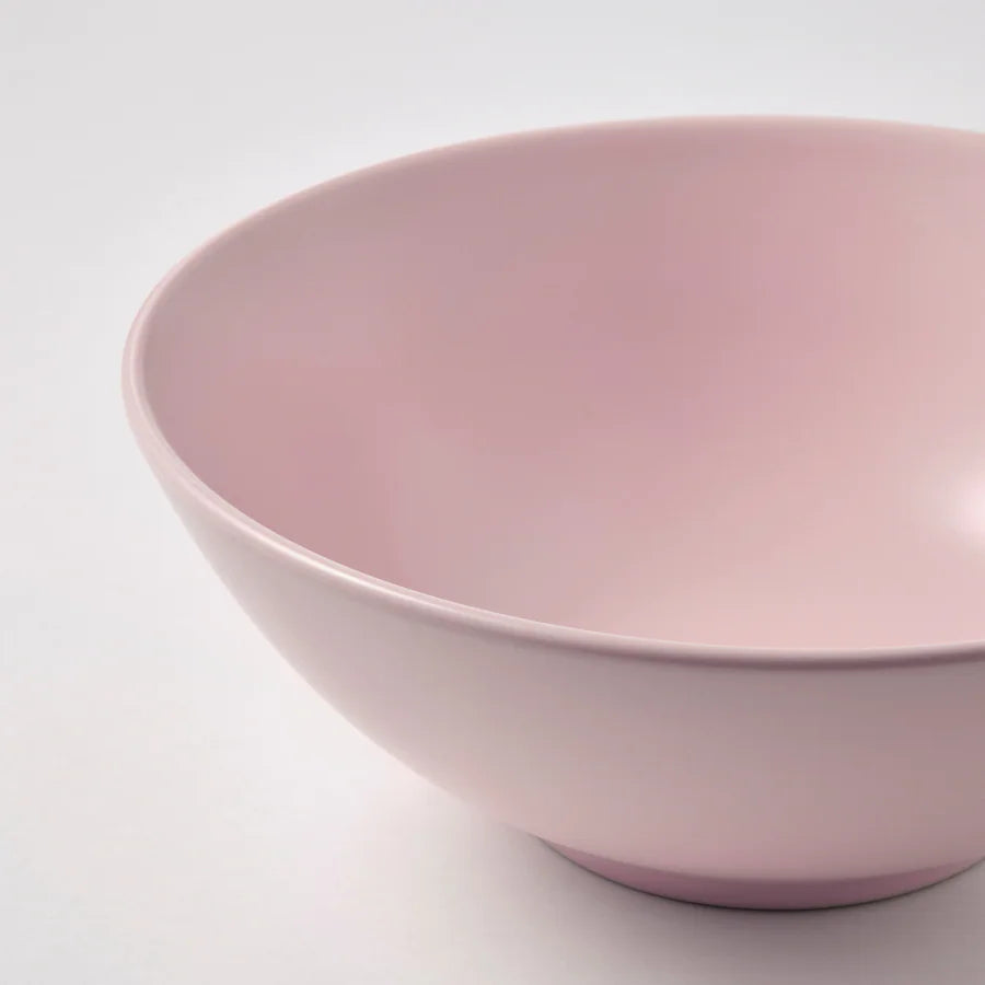 FÄRGKLAR Bowl, matt light pink/4