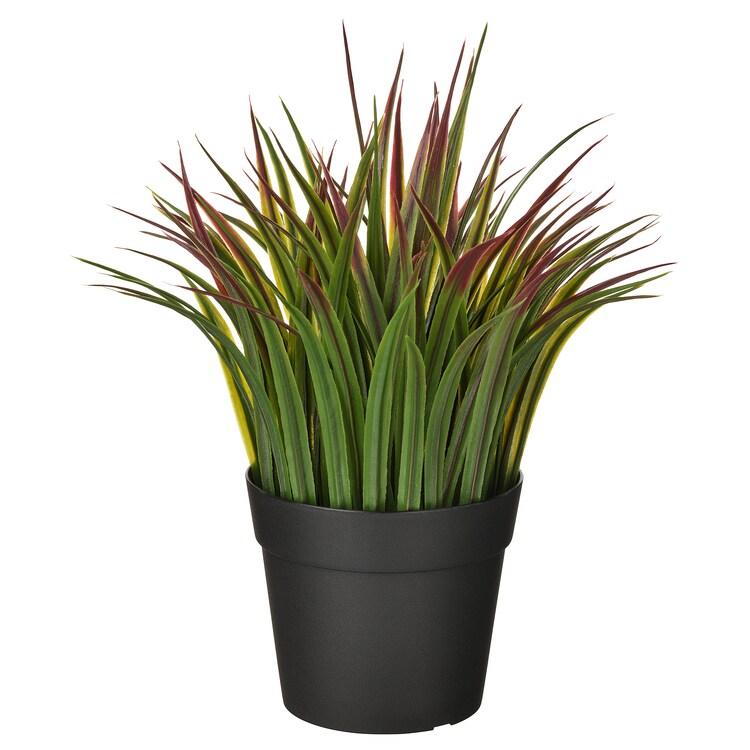 FEJKA

Artificial potted plant, in/outdoor grass/green/red