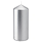 FENOMEN

Unscented block candle, silver-colour 15 cm
