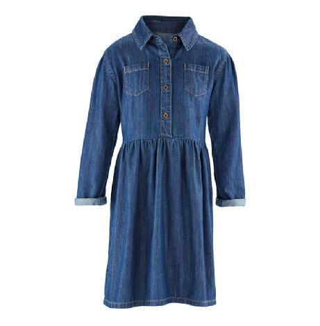 Lily & Dan Girl's Denim Dress 