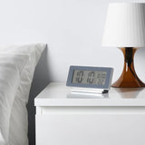 FILMIS.Clock/thermometer/alarm, grey