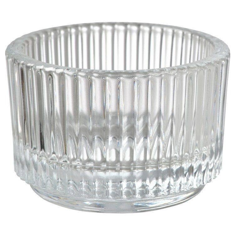 FINSMAK

Tealight holder, clear glass
