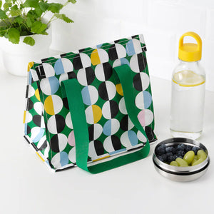 FLADDRIG Lunch bag, patterned/multicolour
