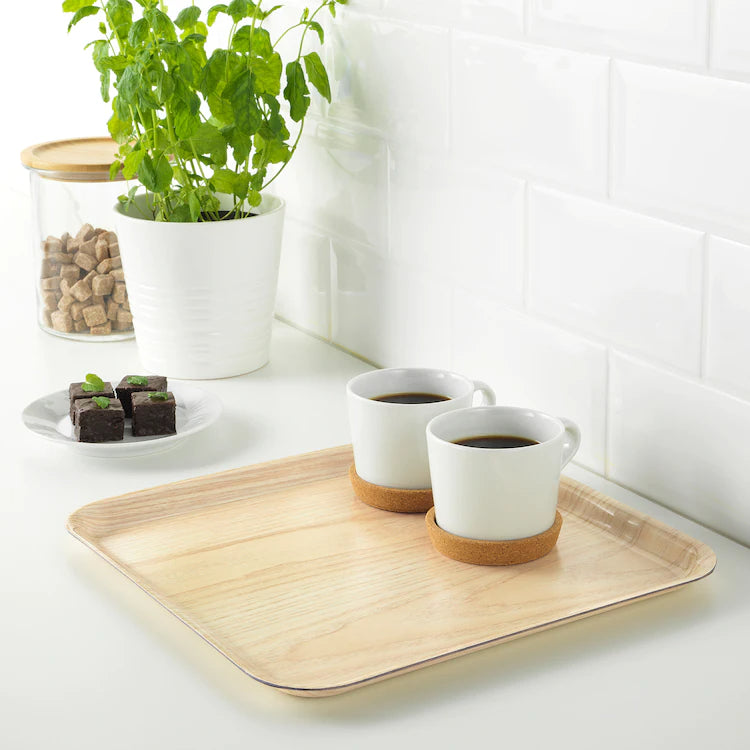 FÖRMEDLA

Tray with anti-slip, wood effect