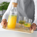 FÖRMEDLA

Tray with anti-slip, wood effect