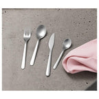 FÖRNUFT

24-piece cutlery set, stainless steel