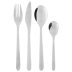 FÖRNUFT

24-piece cutlery set, stainless steel